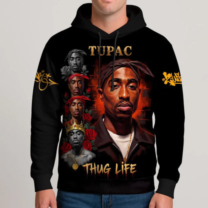 LIMITED EDITION - NEW CUSTOMIZED TUPAC SHAKUR T-SHIRT, HOODIE, ZIP HOODIE