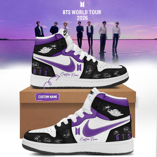 LIMITED EDITION - BTS COMEBACK WORLD TOUR AIR JORDAN SHOES