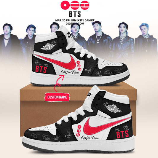 LIMITED EDITION - BTS COMEBACK WORLD TOUR AIR JORDAN SHOES