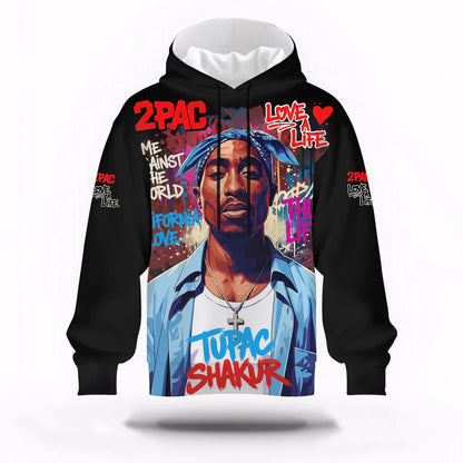 LIMITED EDITION - NEW CUSTOMIZED TUPAC SHAKUR T-SHIRT, HOODIE, ZIP HOODIE