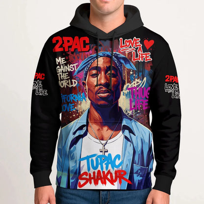LIMITED EDITION - NEW CUSTOMIZED TUPAC SHAKUR T-SHIRT, HOODIE, ZIP HOODIE