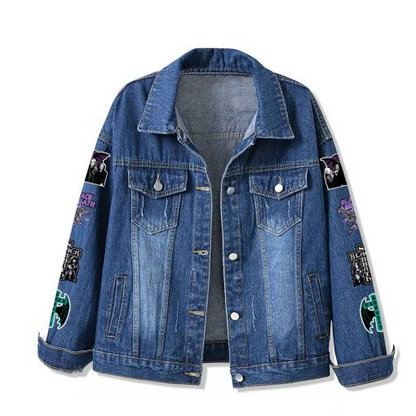NEW PREMIUM BLACK SABBATH UNISEX DENIM JACKET