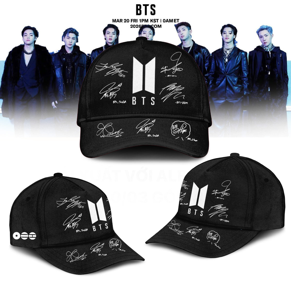 LIMITED EDITION - BTS COMEBACK WORLD TOUR APPAREL