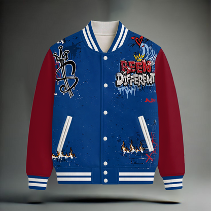 LIMITED EDITION - NEW CUSTOMIZED TUPAC SHAKUR SATIN VARSITY & BASEBALL JACKET
