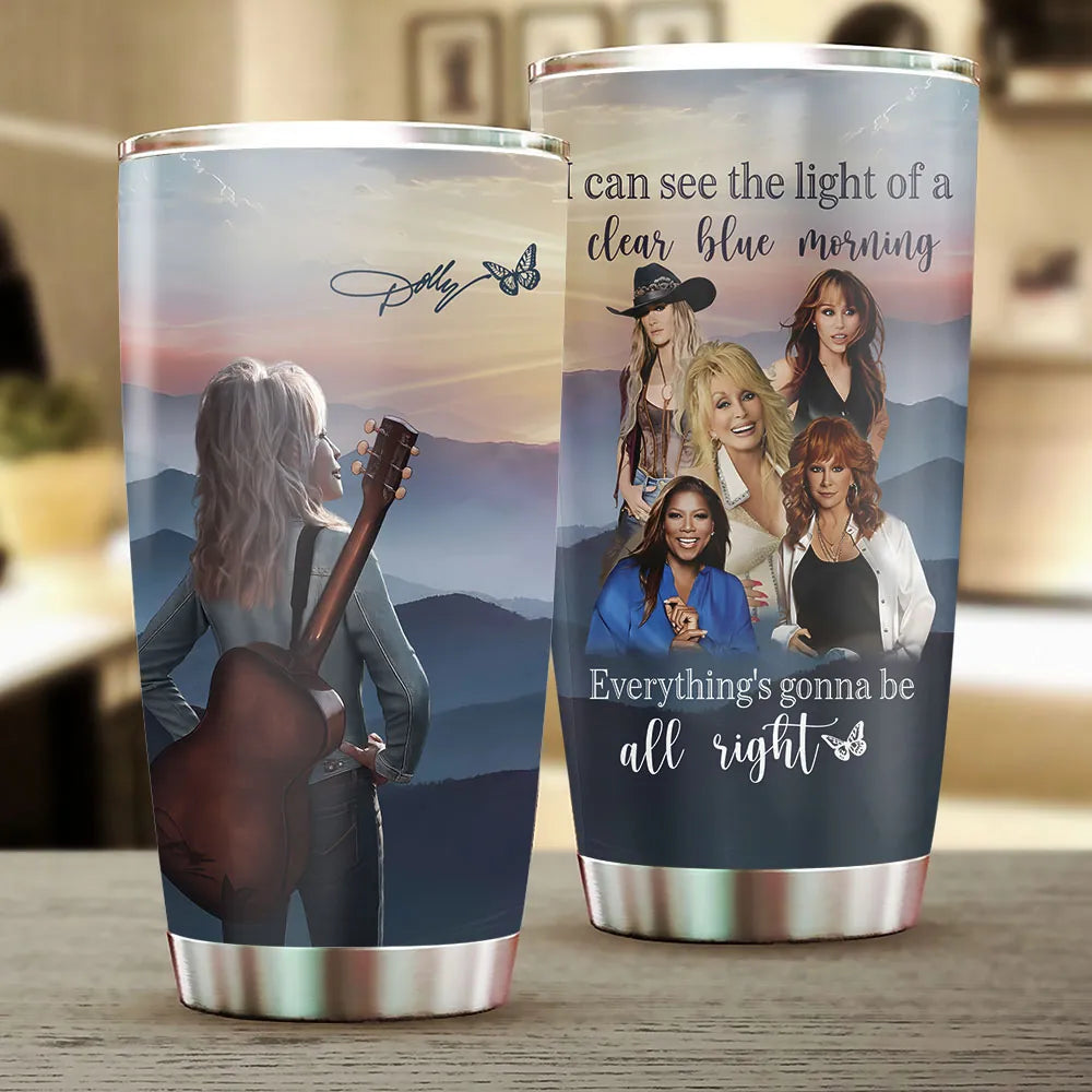 LIMITED EDITION - NEW CUSTOMIZED DOLLY PARTON TUMBLER CUP