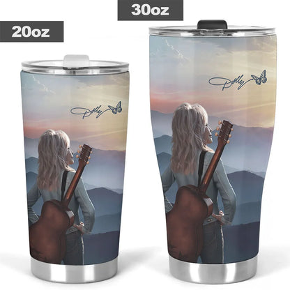 LIMITED EDITION - NEW CUSTOMIZED DOLLY PARTON TUMBLER CUP