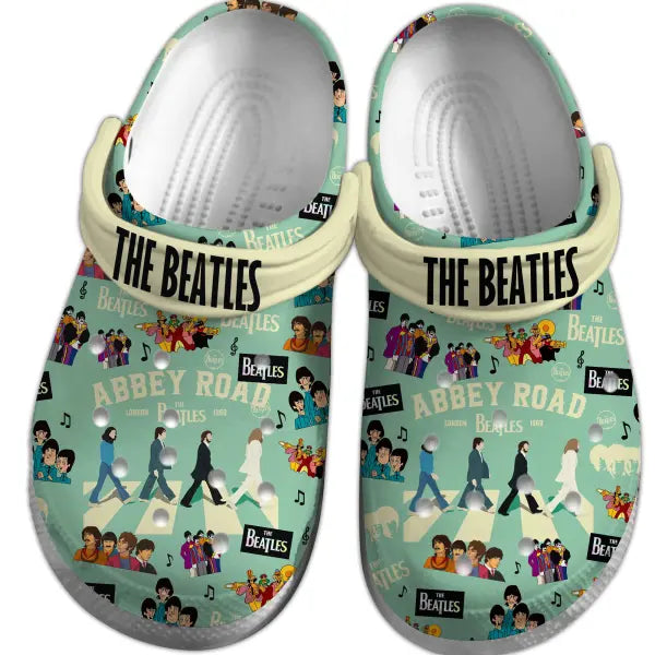 NEW PREMIUM THE BEATLES CLOGS FOR FAN