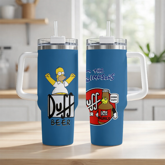LIMITED EDITION - NEW CUSTOMIZED THE SIMPSONS TUMBLER CUP