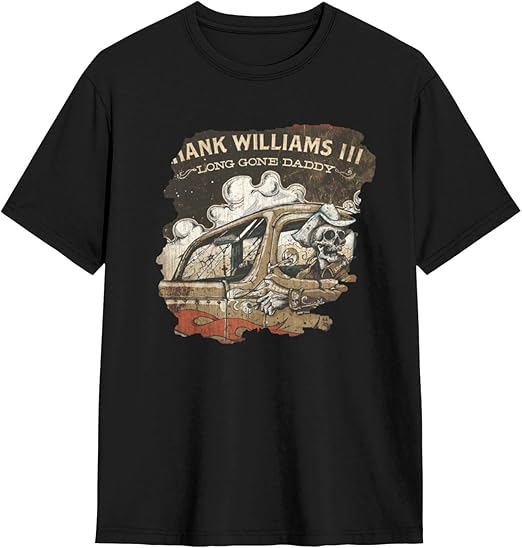 LIMITED EDITION - NEW CUSTOMIZED HANK WILLIAMS T-SHIRT, HOODIE, ZIP HOODIE