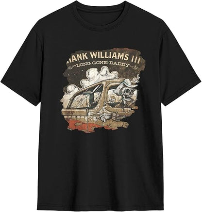 LIMITED EDITION - NEW CUSTOMIZED HANK WILLIAMS T-SHIRT, HOODIE, ZIP HOODIE