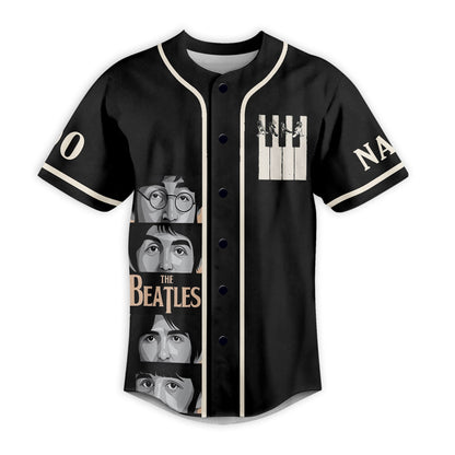 NEW PREMIUM THE BEATLES BASEBALL JERSEY