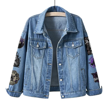 NEW PREMIUM BLACK SABBATH UNISEX DENIM JACKET