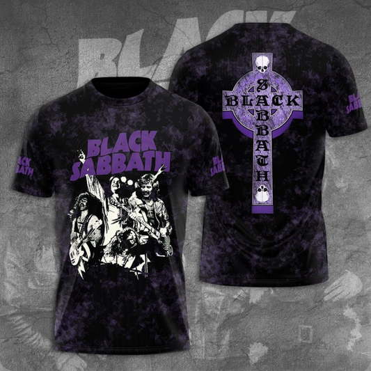 LIMITED EDITION - NEW CUSTOMZED BLACK SABBATH 3D UNISEX T-SHIRT & HOODIE