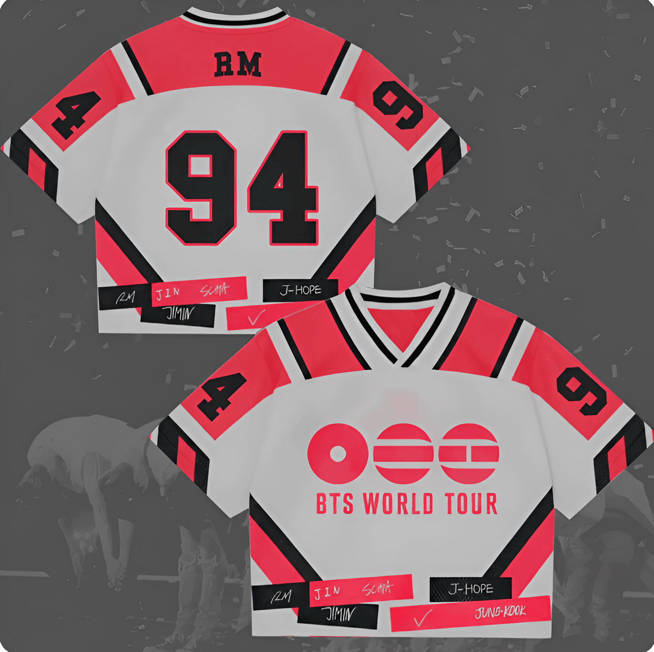 BTS WORLD TOUR 2026 JERSEY