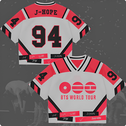 BTS WORLD TOUR 2026 JERSEY