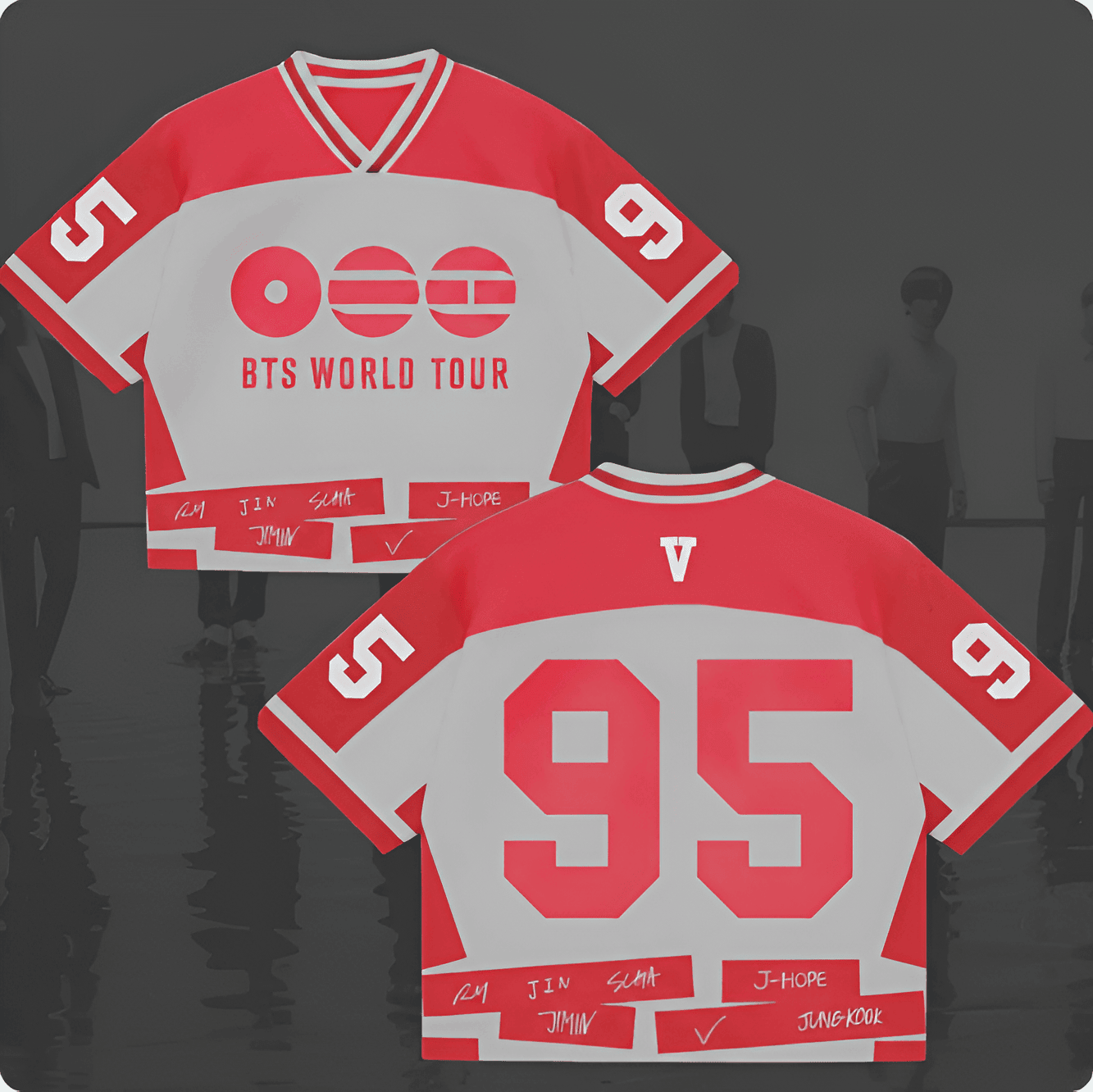 BTS WORLD TOUR 2026 JERSEY