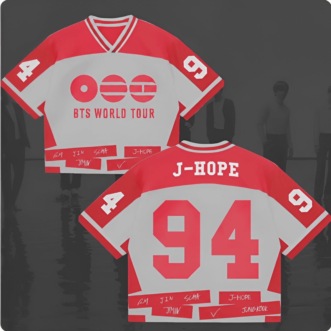 BTS WORLD TOUR 2026 JERSEY