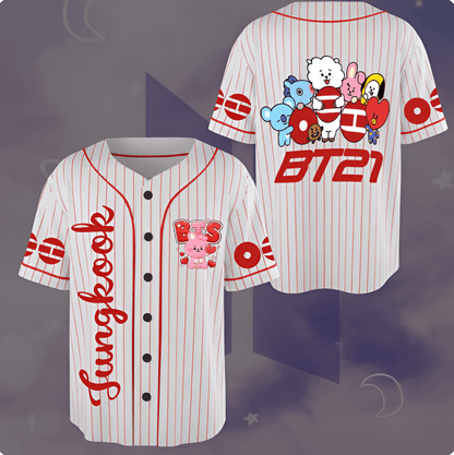 BTS COMEBACK WORLD TOUR BASEBALL JERSEY 2026 - LIMITED EDITION