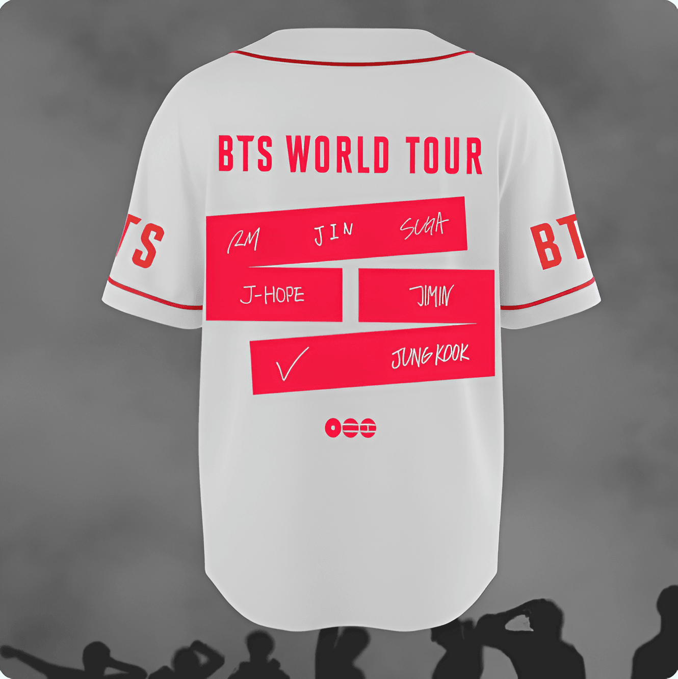 BTS COMEBACK WORLD TOUR BASEBALL JERSEY 2026 � LIMITED EDITION