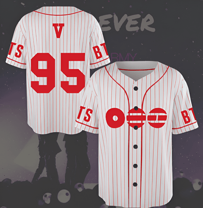 BTS COMEBACK WORLD TOUR BASEBALL JERSEY 2026 - LIMITED EDITION