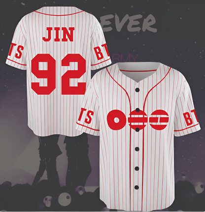 BTS COMEBACK WORLD TOUR BASEBALL JERSEY 2026 - LIMITED EDITION