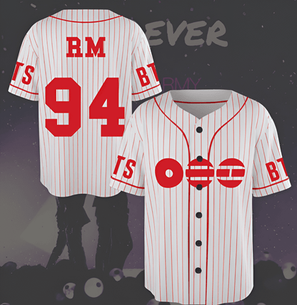 BTS COMEBACK WORLD TOUR BASEBALL JERSEY 2026 - LIMITED EDITION