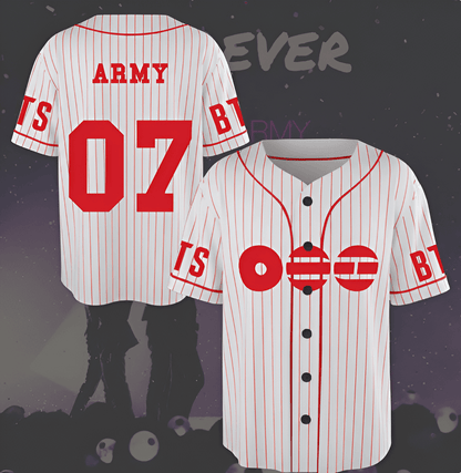 BTS COMEBACK WORLD TOUR BASEBALL JERSEY 2026 - LIMITED EDITION