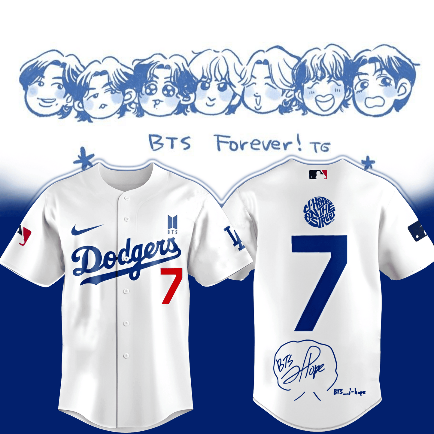 BTS COMEBACK WORLD TOUR BASEBALL JERSEY 2026 - LIMITED EDITION