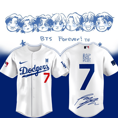 BTS COMEBACK WORLD TOUR BASEBALL JERSEY 2026 - LIMITED EDITION