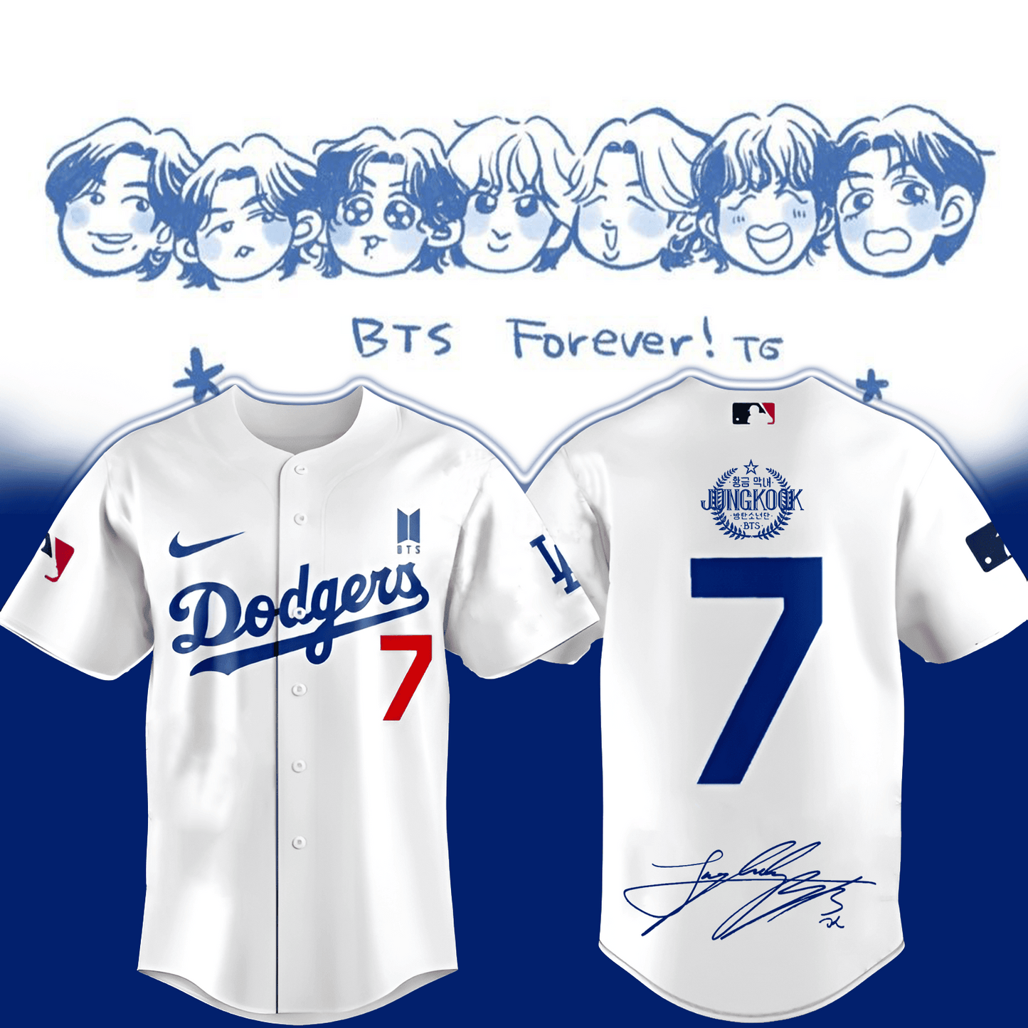 BTS COMEBACK WORLD TOUR BASEBALL JERSEY 2026 - LIMITED EDITION
