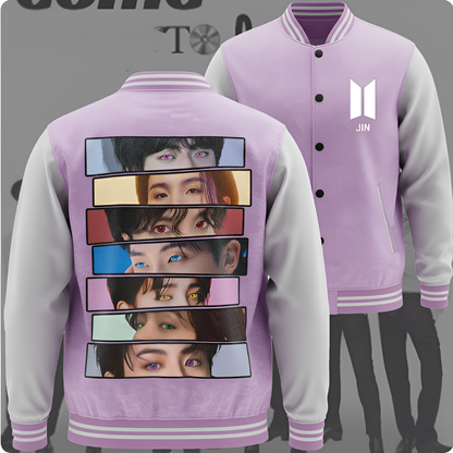 BTS WORLD TOUR 2026 BASEBALL JACKET