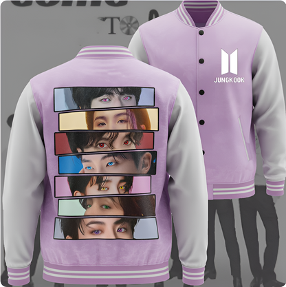 BTS WORLD TOUR 2026 BASEBALL JACKET