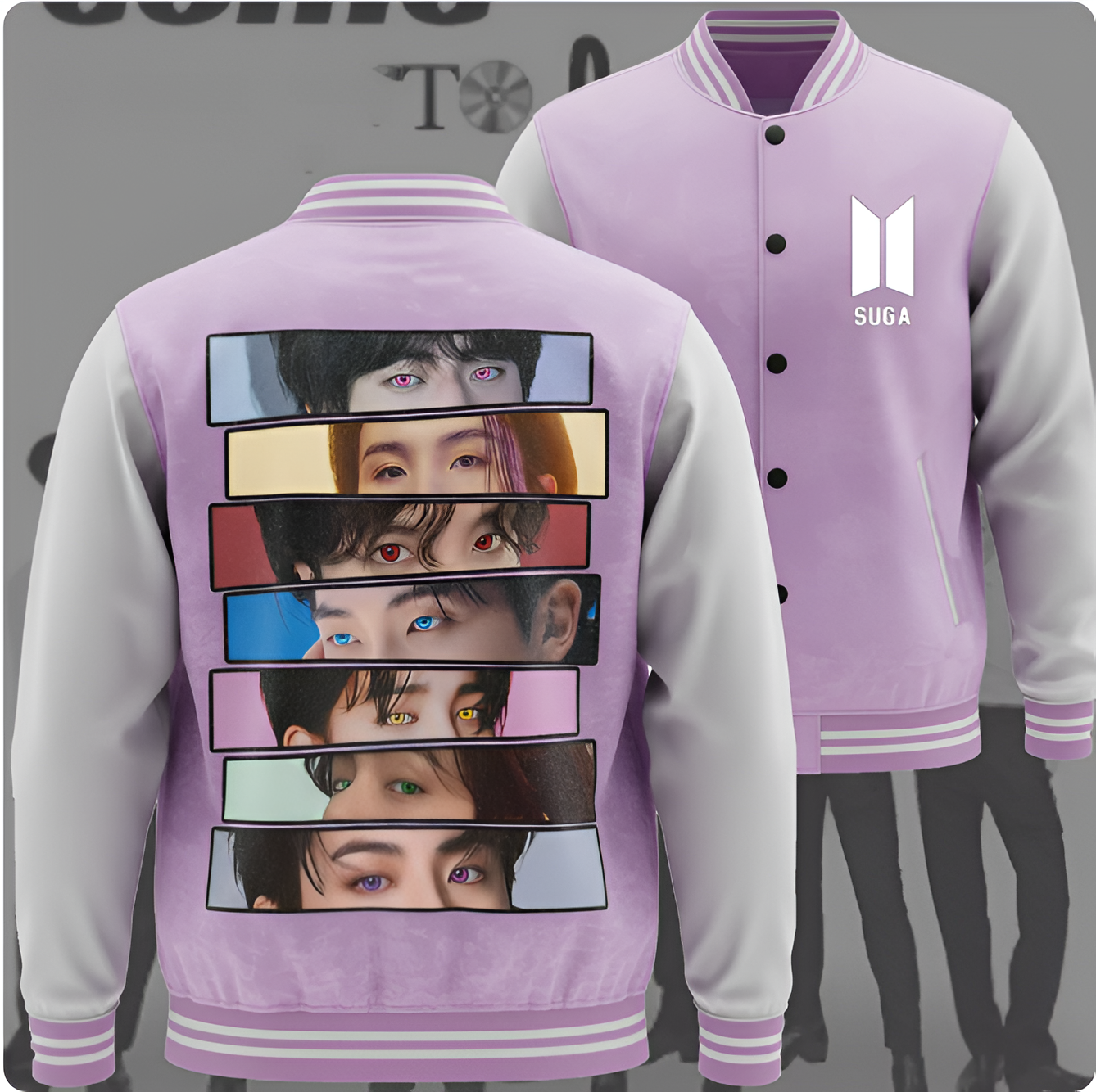 BTS WORLD TOUR 2026 BASEBALL JACKET