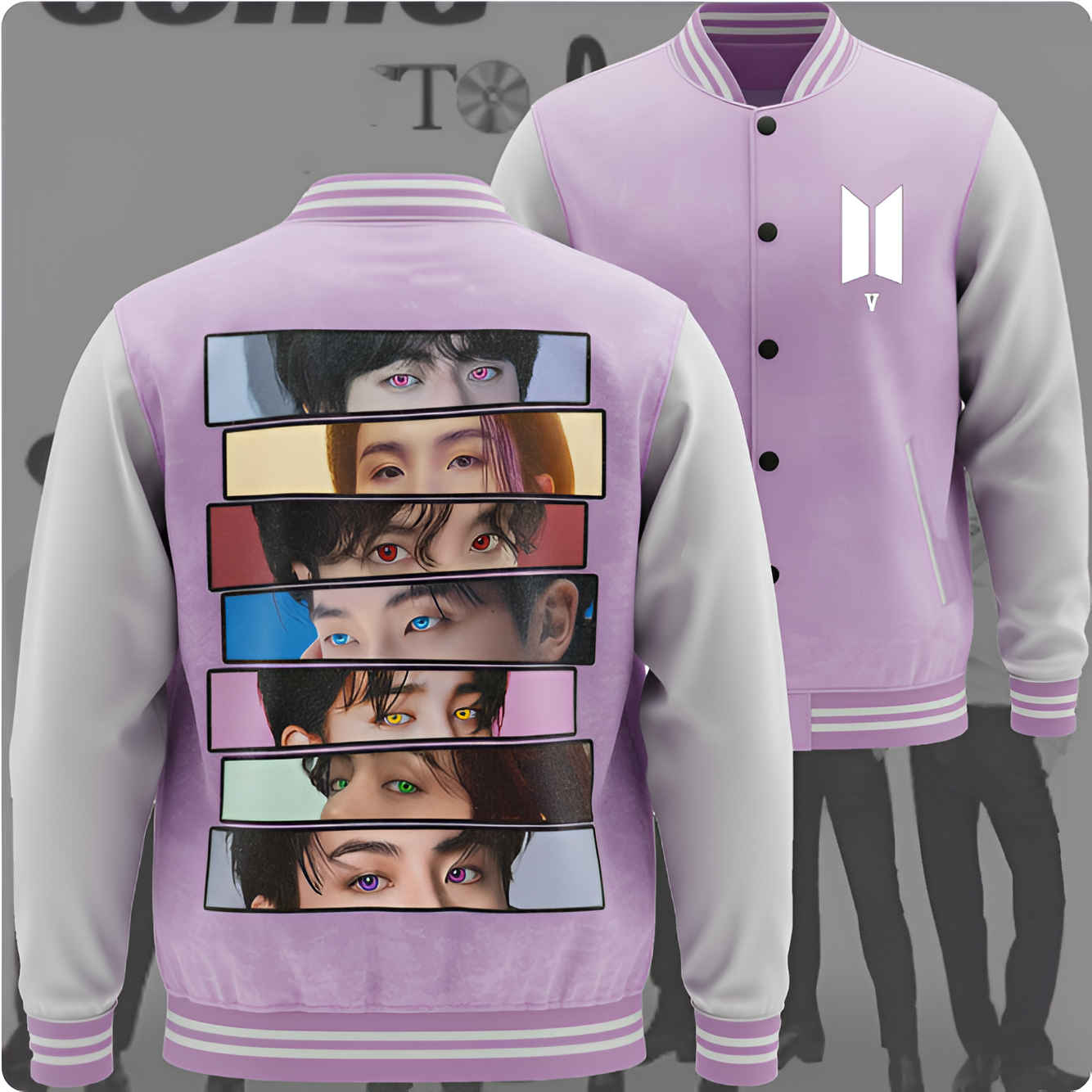 BTS WORLD TOUR 2026 BASEBALL JACKET