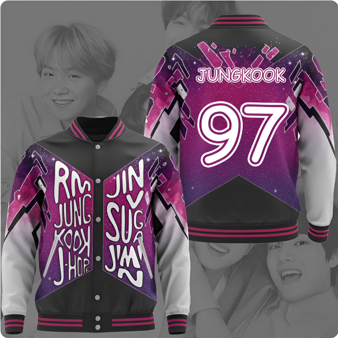BTS WORLD TOUR 2026 BASEBALL JACKET