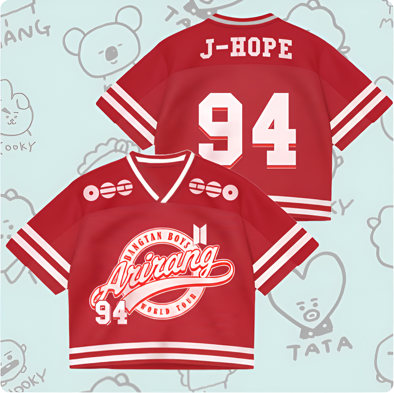 BTS WORLD TOUR 2026 JERSEY