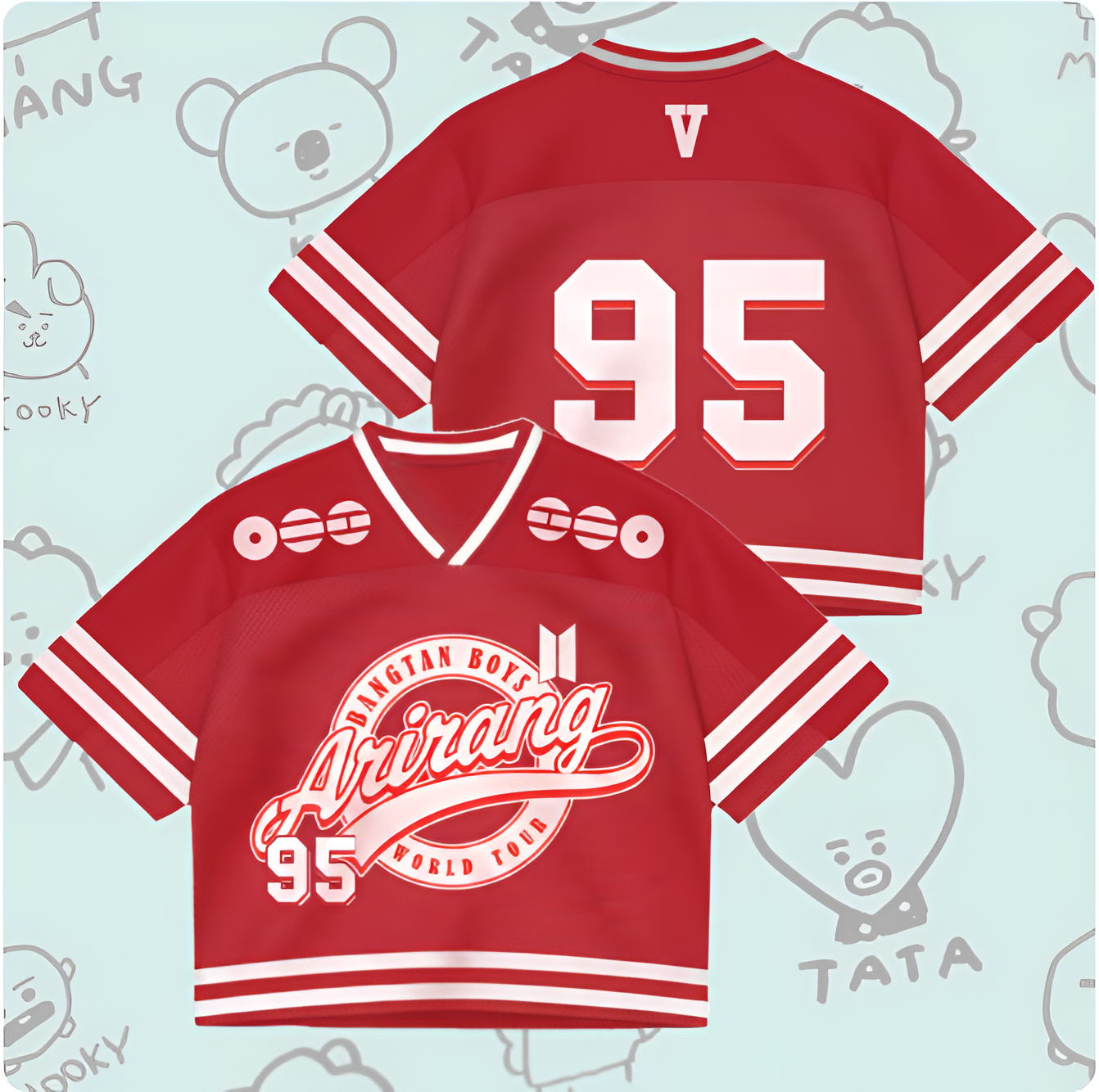 BTS WORLD TOUR 2026 JERSEY