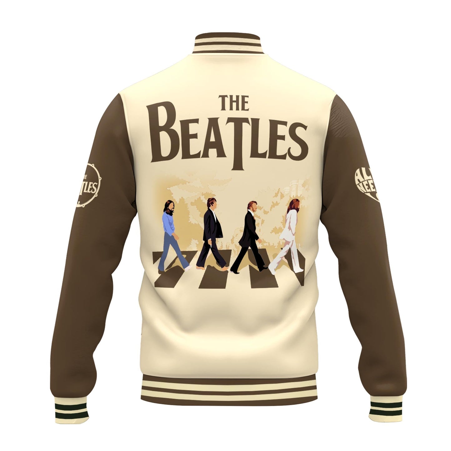 NEW PREMIUM THE BEATLES BASEBALL JACKET